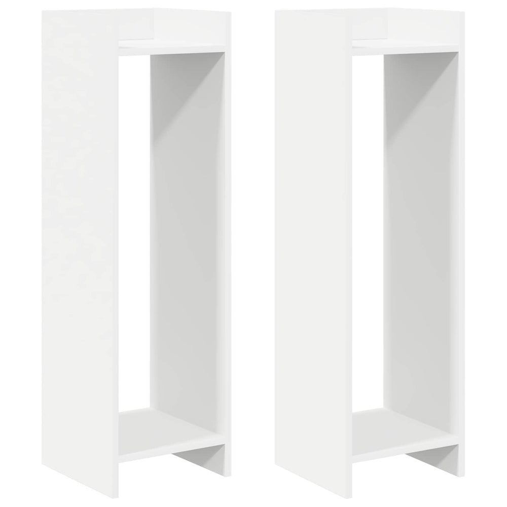 Pflanzenständer 2er Set Weiß 100cm