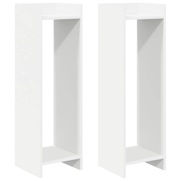 Pflanzenständer 2er Set Weiß 100cm