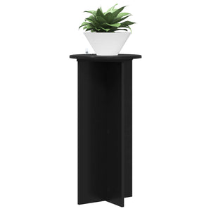 Schwarze Pflanzenständer 2er Set