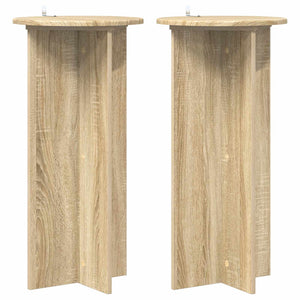 Pflanzenständer 2er Set Sonoma Eiche 80cm