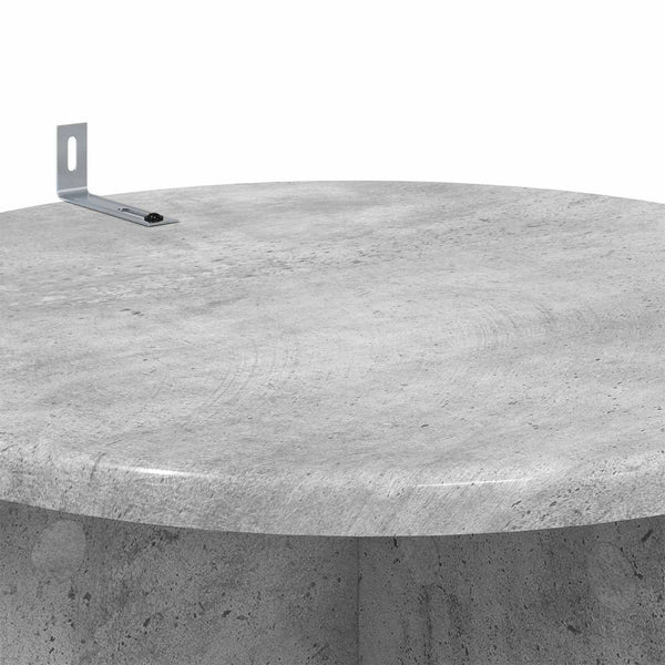 Pflanzenständer 2er Set Betongrau 80cm