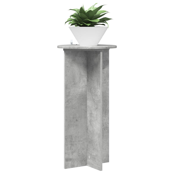 Pflanzenständer 2er Set Betongrau 80cm