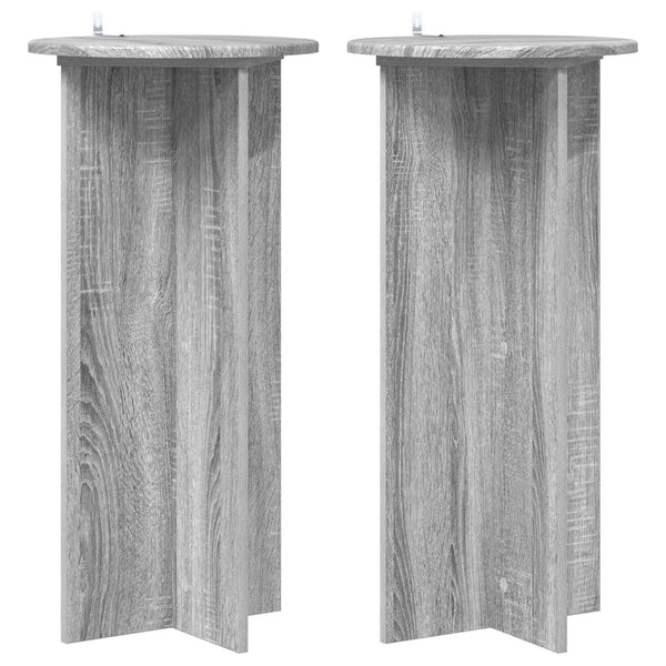 Pflanzenständer 2er Set Grau Sonoma 40x80cm