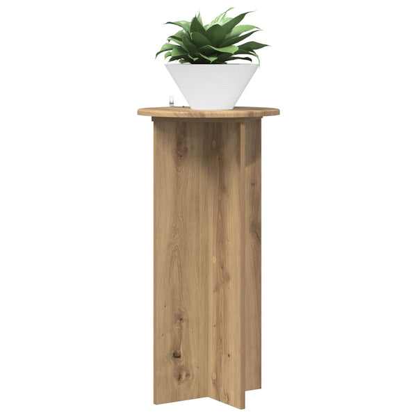 Pflanzenständer 2er Set Artisan Eiche 80cm