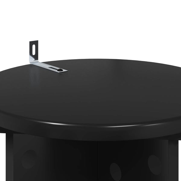 Schwarze Pflanzenständer 2er Set