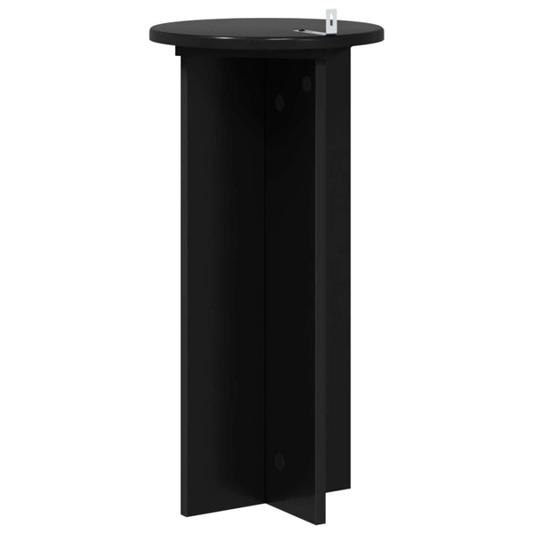 Schwarze Pflanzenständer 2er Set