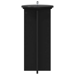 Schwarze Pflanzenständer 2er Set
