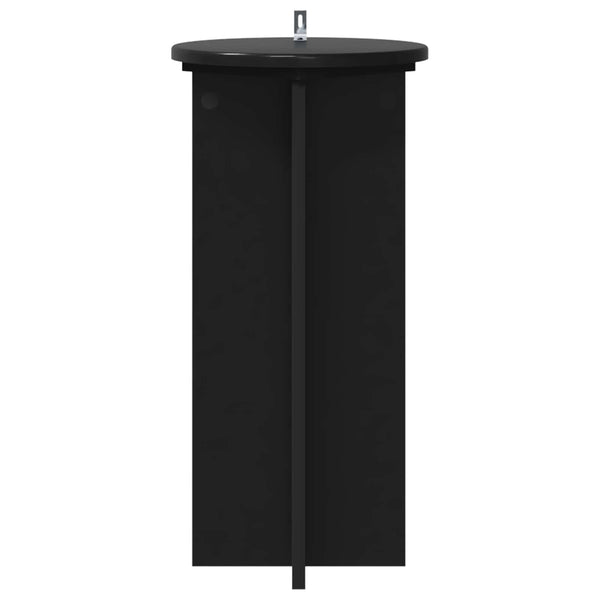 Schwarze Pflanzenständer 2er Set