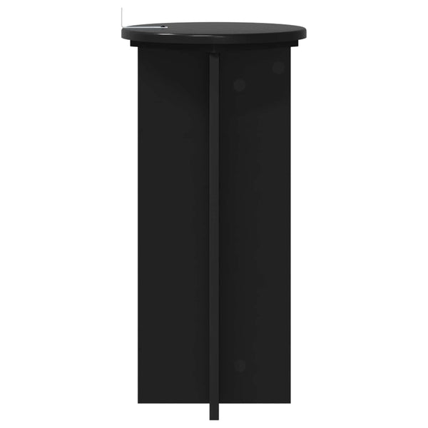 Schwarze Pflanzenständer 2er Set