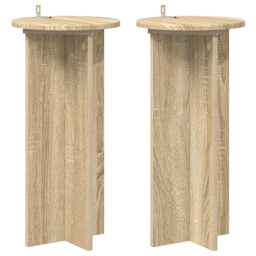 Pflanzenständer 2er Set Sonoma Eiche 60cm