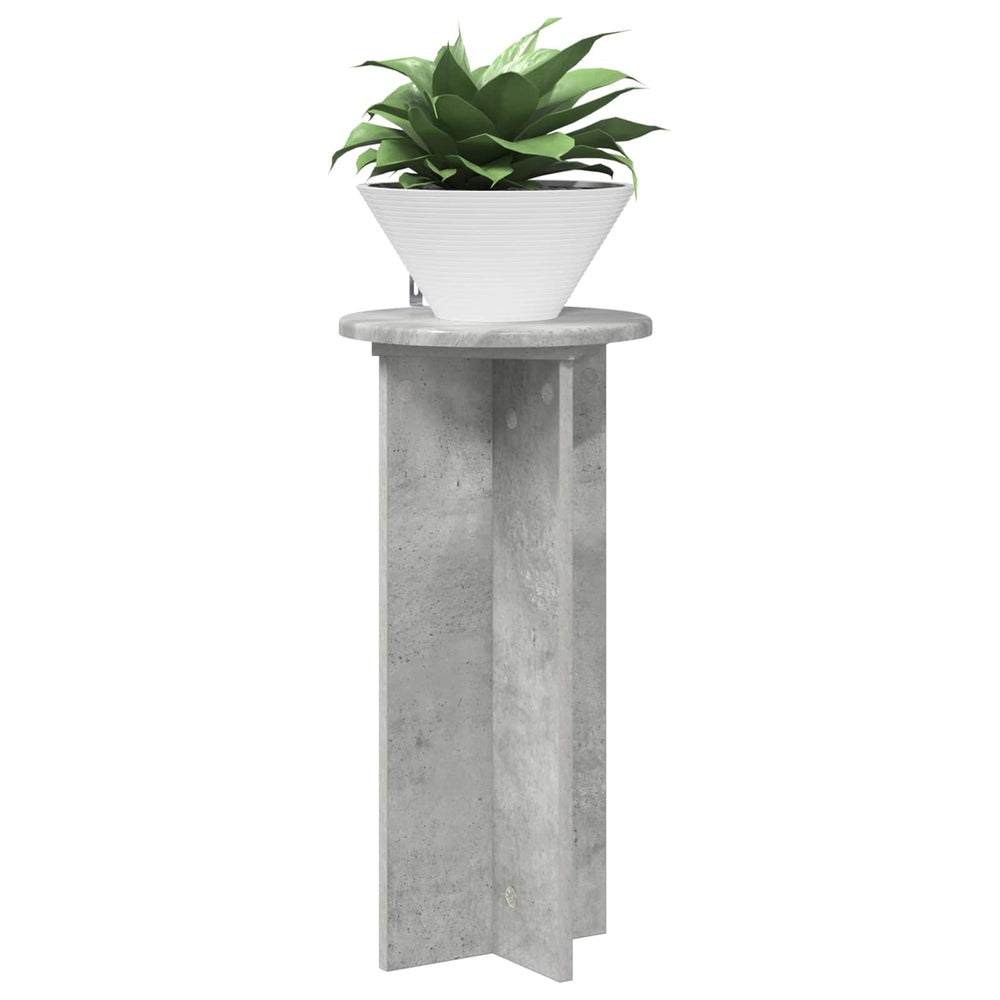 Pflanzenständer 2er Set Betongrau 60cm