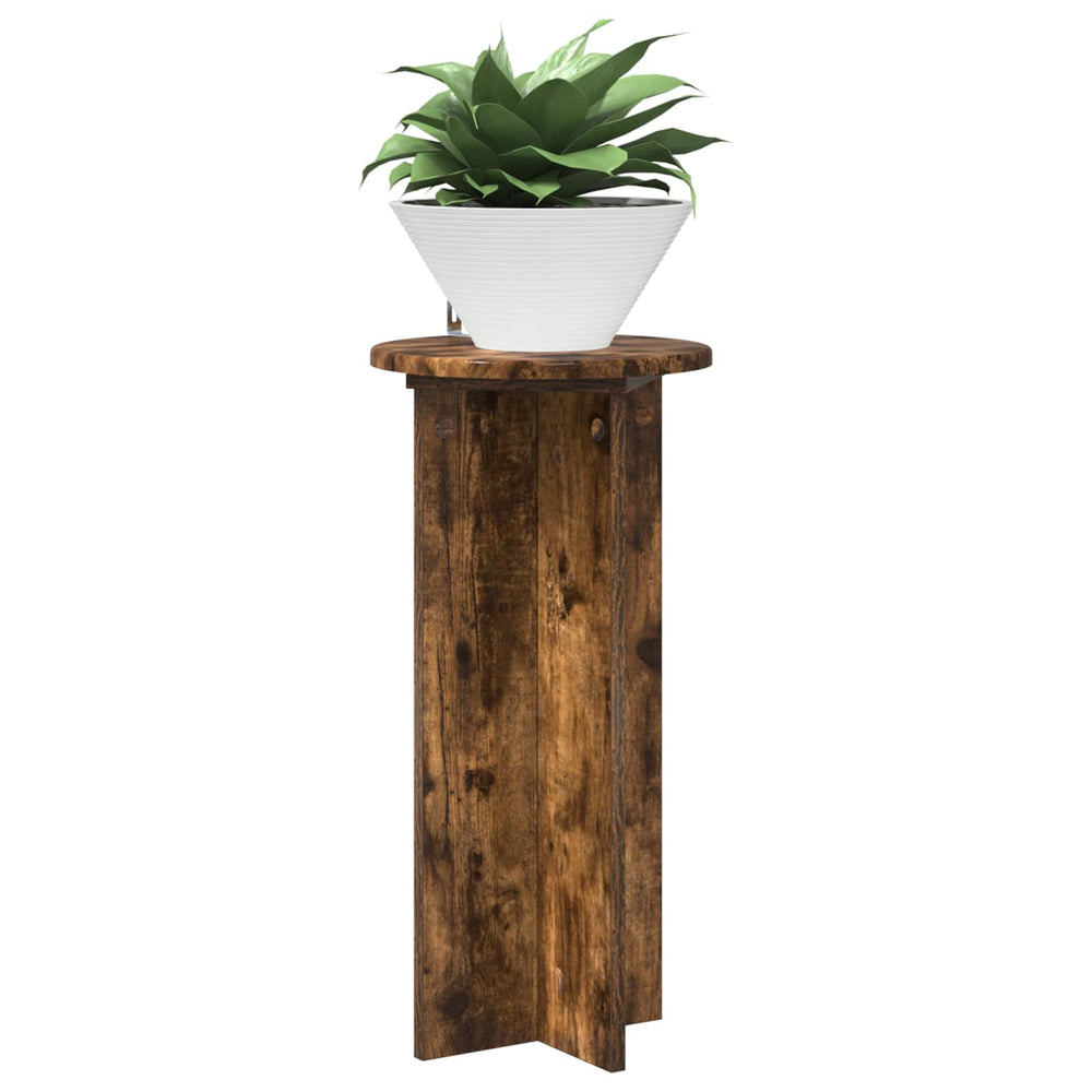 Pflanzenständer 2er Set Geräucherte Eiche 60cm