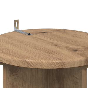 Pflanzenständer 2er Set Artisan-Eiche 60cm