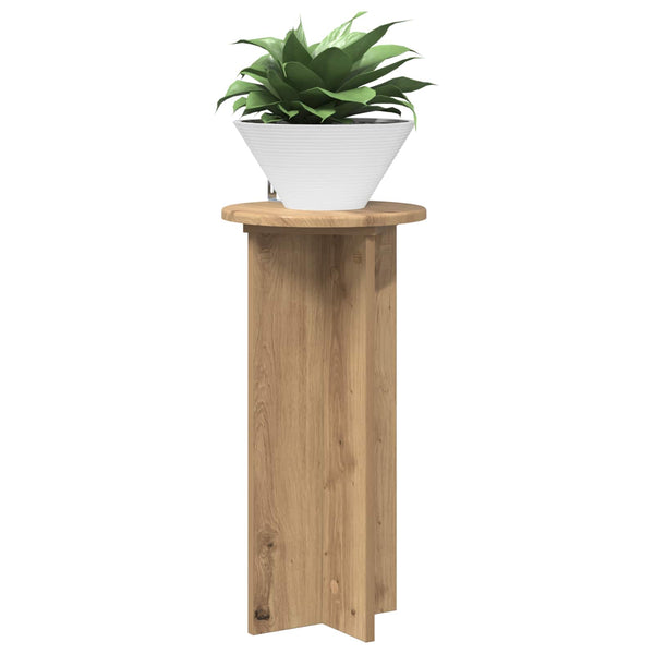 Pflanzenständer 2er Set Artisan-Eiche 60cm