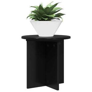Schwarze Pflanzenständer 2er Set 40cm