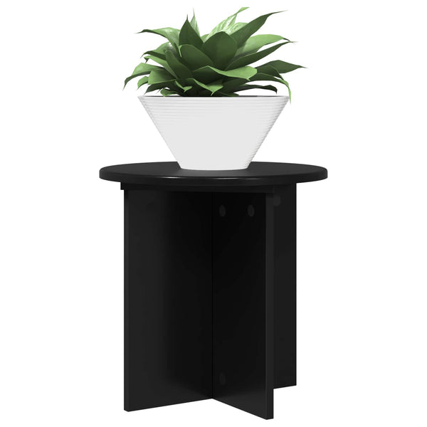 Schwarze Pflanzenständer 2er Set 40cm