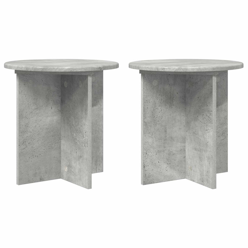 Pflanzenständer 2er Set Betongrau 40cm