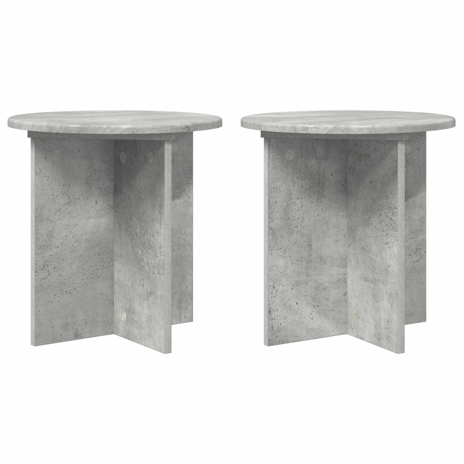 Pflanzenständer 2er Set Betongrau 40cm