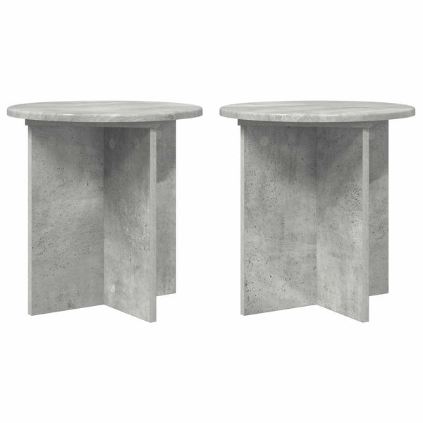 Pflanzenständer 2er Set Betongrau 40cm