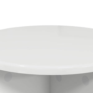 Pflanzenständer 2er Set Weiß Hochglanz