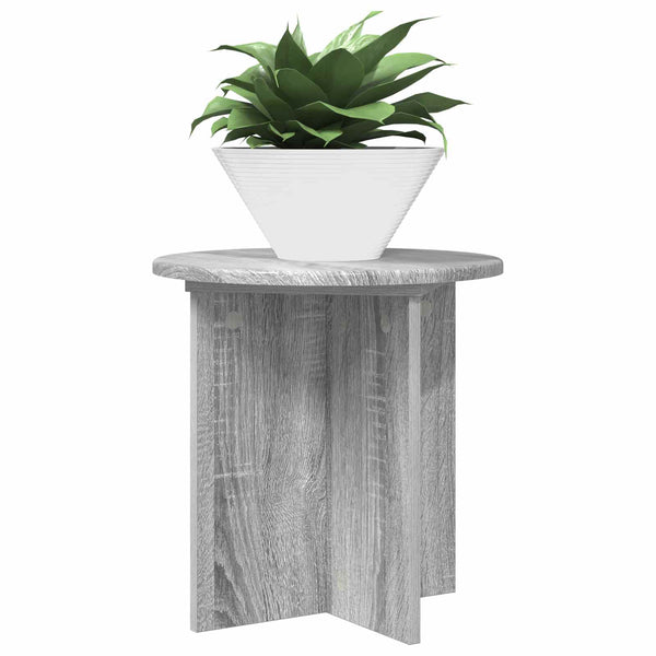 Pflanzenständer 2er Set Grau Sonoma 40cm