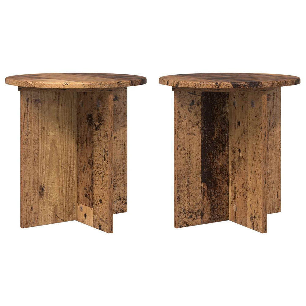 Pflanzenständer 2er Set Altholz 40cm