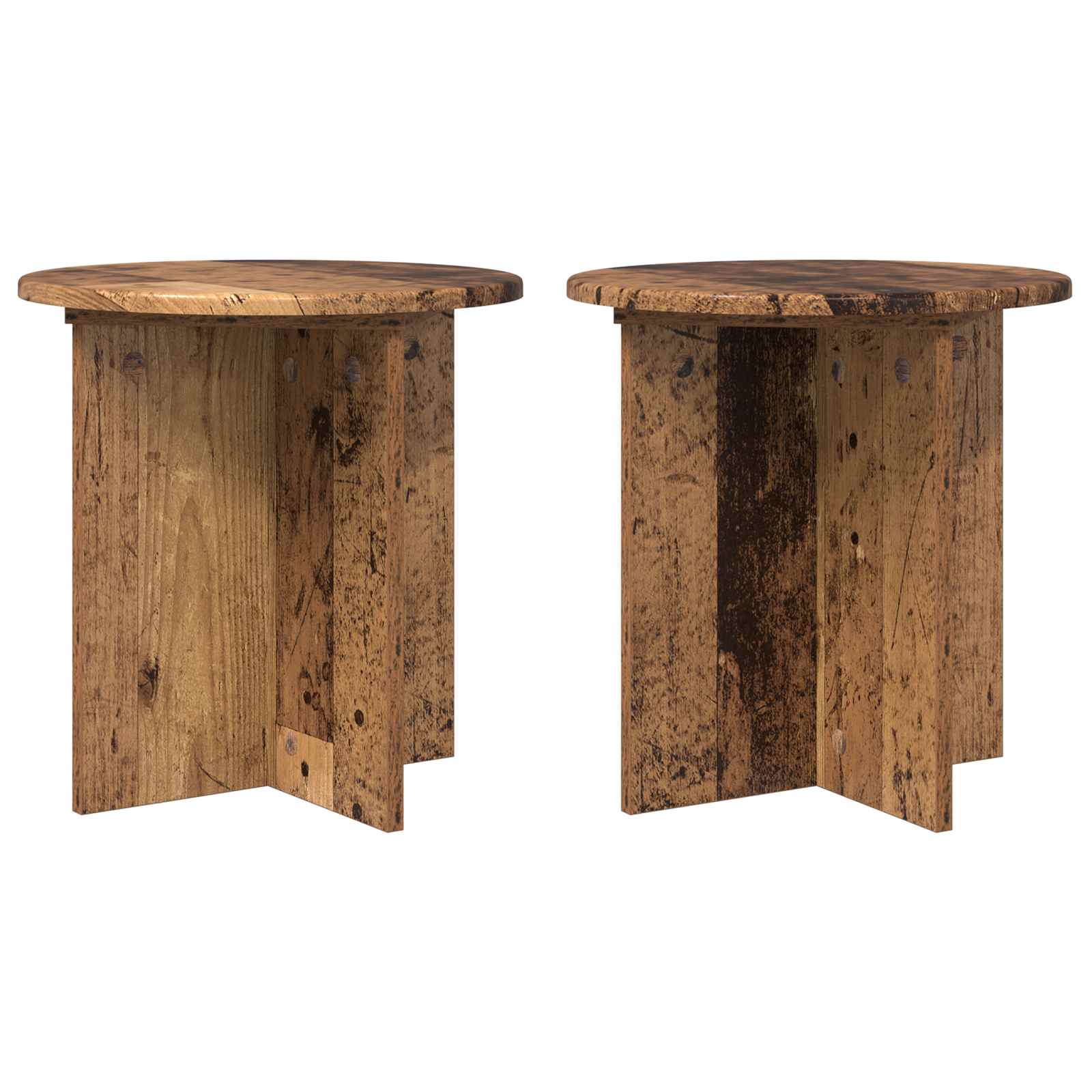 Pflanzenständer 2er Set Altholz 40cm