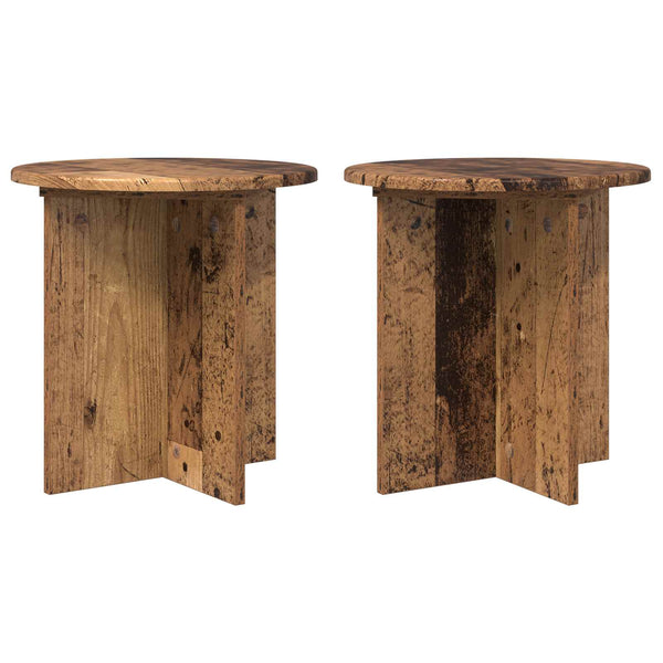 Pflanzenständer 2er Set Altholz 40cm