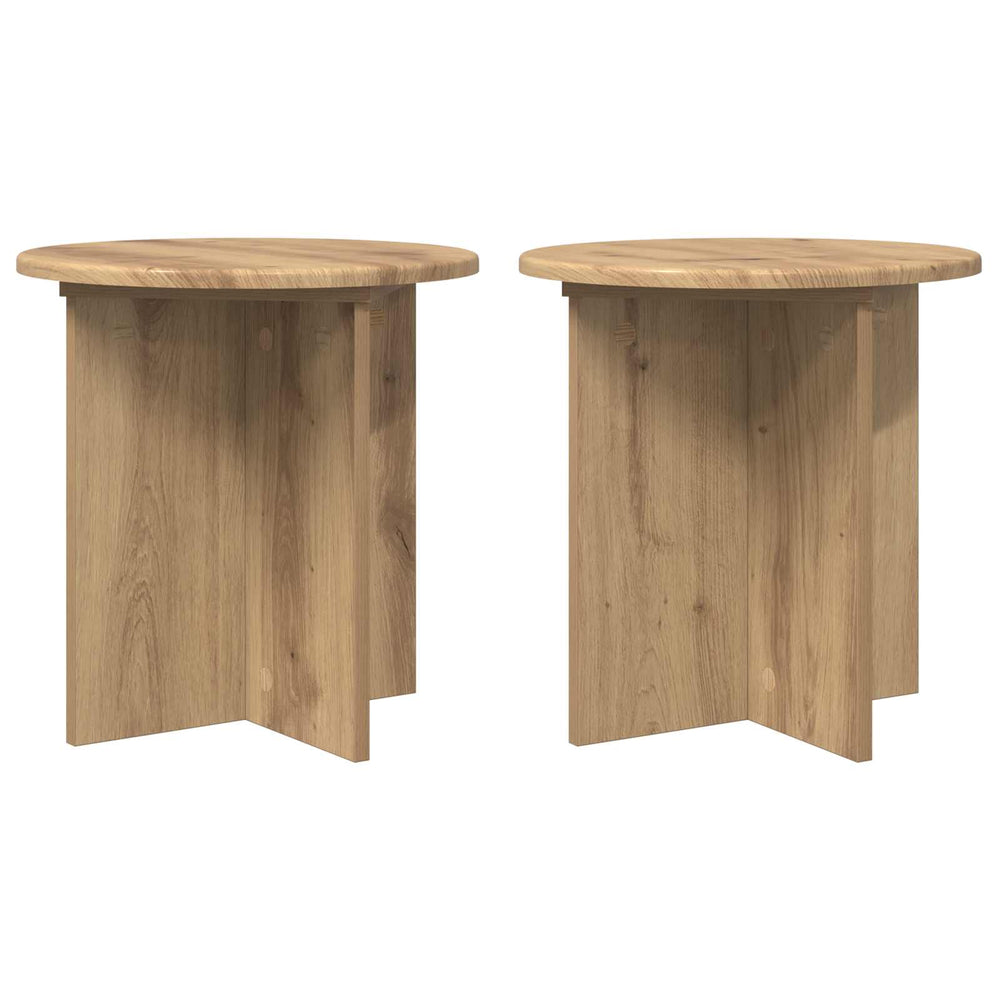 Pflanzenständer 2er-Set Artisan Eiche 40cm