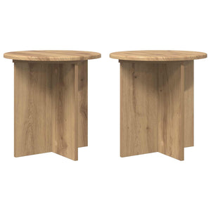 Pflanzenständer 2er-Set Artisan Eiche 40cm
