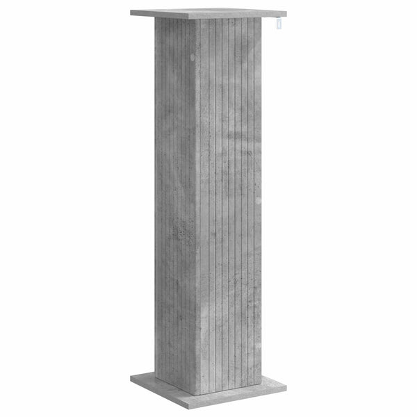 Pflanzenständer 2er-Set Betongrau 100,5cm