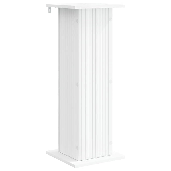 vidaXL Support de plantes blanc 30,5 x 30 x 80,5 cm Bois d'ingénierie