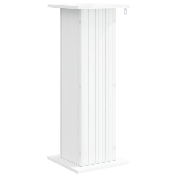 vidaXL Support de plantes blanc 30,5 x 30 x 80,5 cm Bois d'ingénierie