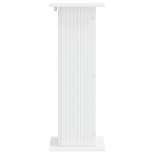 vidaXL Support de plantes blanc 30,5 x 30 x 80,5 cm Bois d'ingénierie