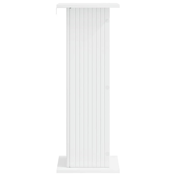 vidaXL Support de plantes blanc 30,5 x 30 x 80,5 cm Bois d'ingénierie