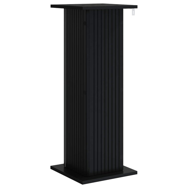 Schwarze Pflanzenständer 2er Set
