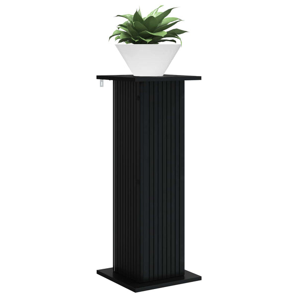 Schwarze Pflanzenständer 2er Set