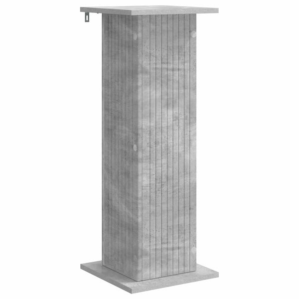 Betongraue Pflanzenständer, 2er-Set
