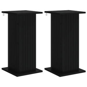 Schwarzer Pflanzenständer 2er Set