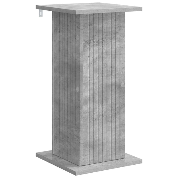 Betongraue Pflanzenständer, 2er-Set