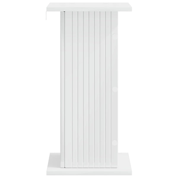 Pflanzenständer Weiß Hochglanz 60,5cm