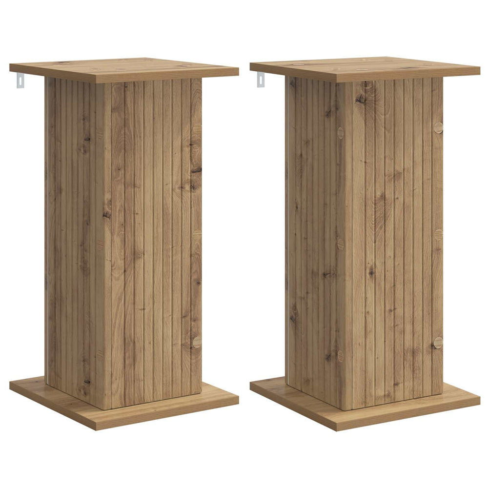 Pflanzenständer 2er Set Artisan-Eiche