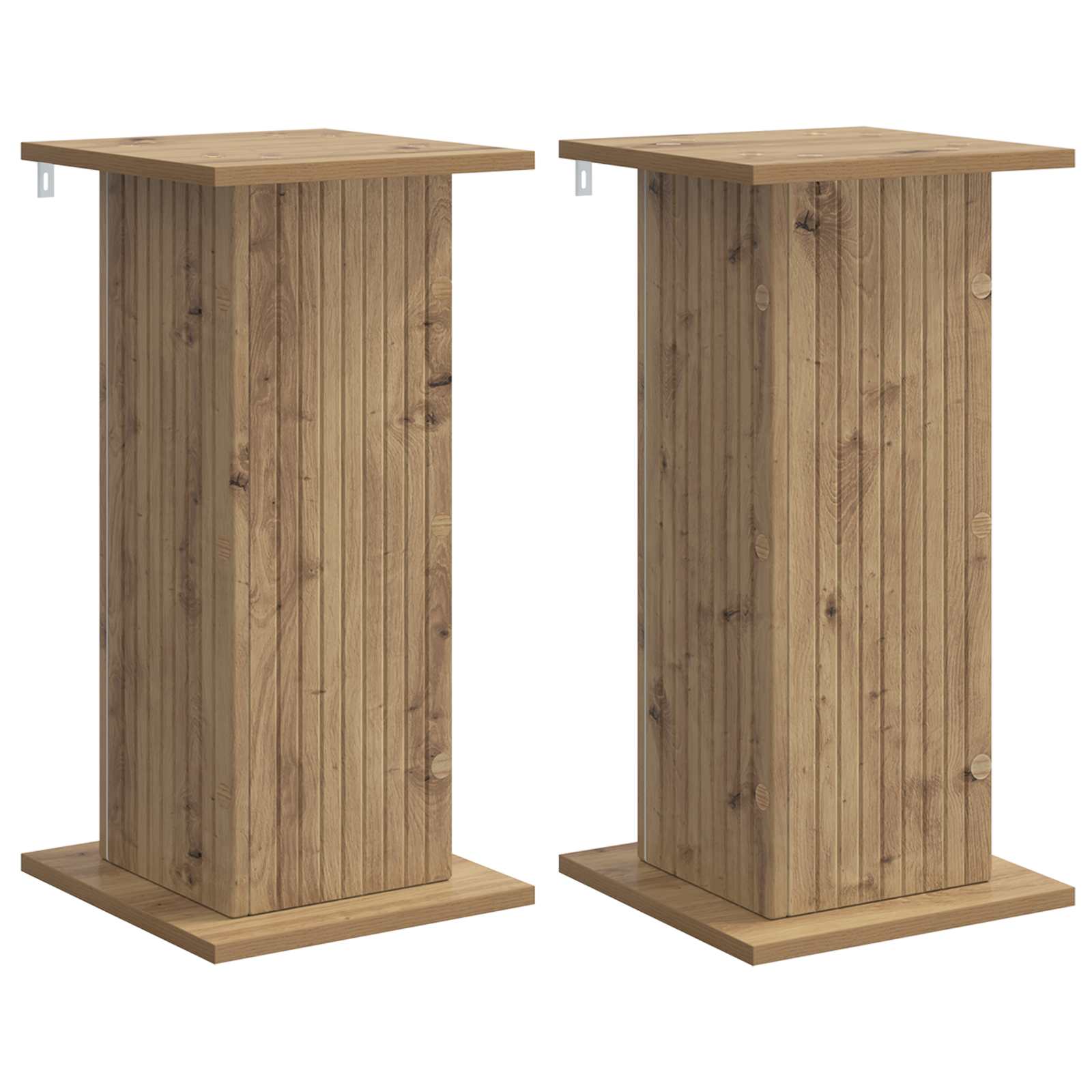 Pflanzenständer 2er Set Artisan-Eiche