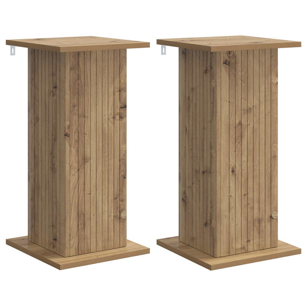 Pflanzenständer 2er Set Artisan-Eiche