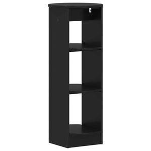 Schwarzer Seitenschrank 40x40x100cm