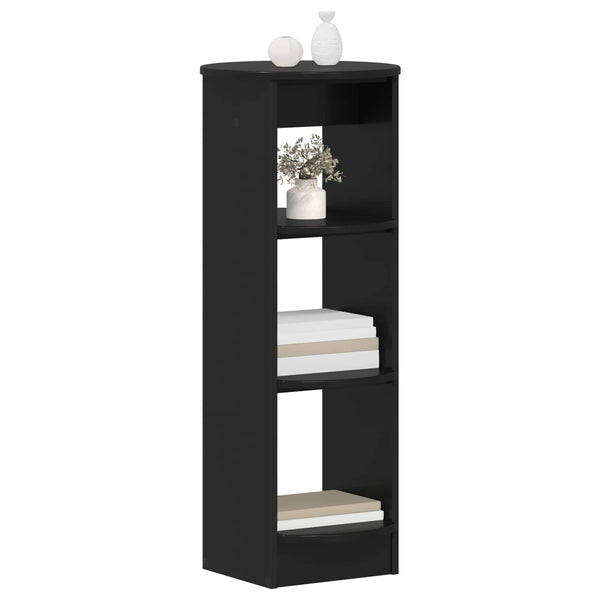 Schwarzer Seitenschrank 40x40x100cm