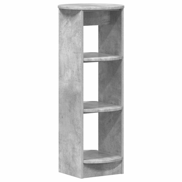 Betongrauer Seitenschrank 40x40x100cm