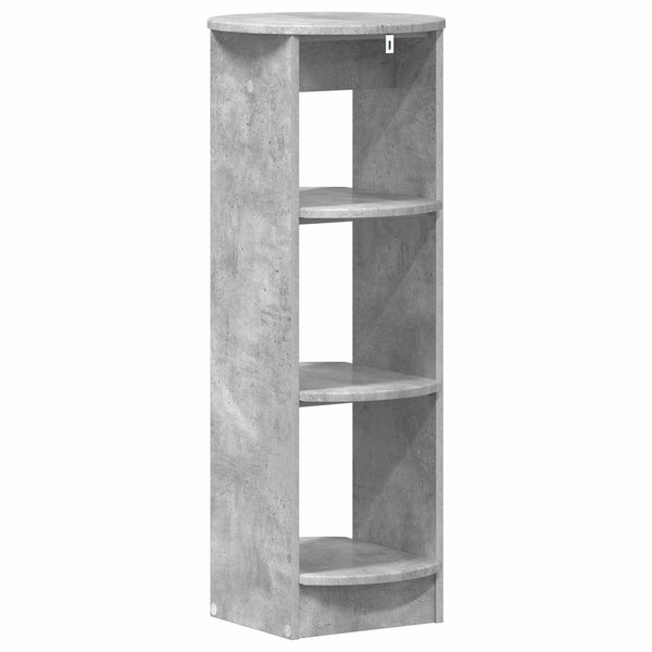 Betongrauer Seitenschrank 40x40x100cm