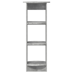 Betongrauer Seitenschrank 40x40x100cm
