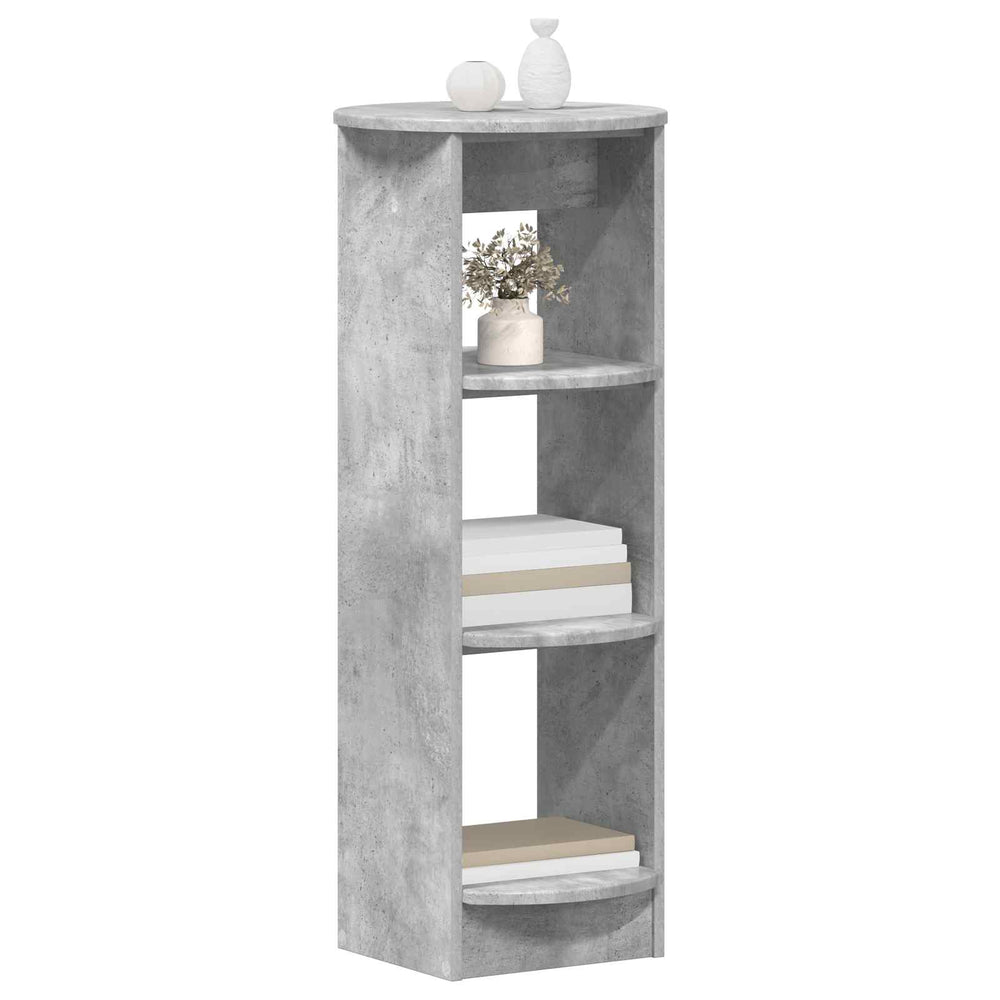 Betongrauer Seitenschrank 40x40x100cm